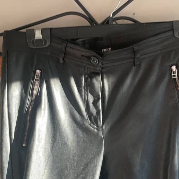 Wilfred Black Textured Pants - Picture 6 of 9